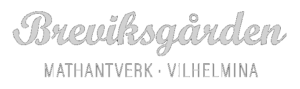 Breviksgården Logotyp vit