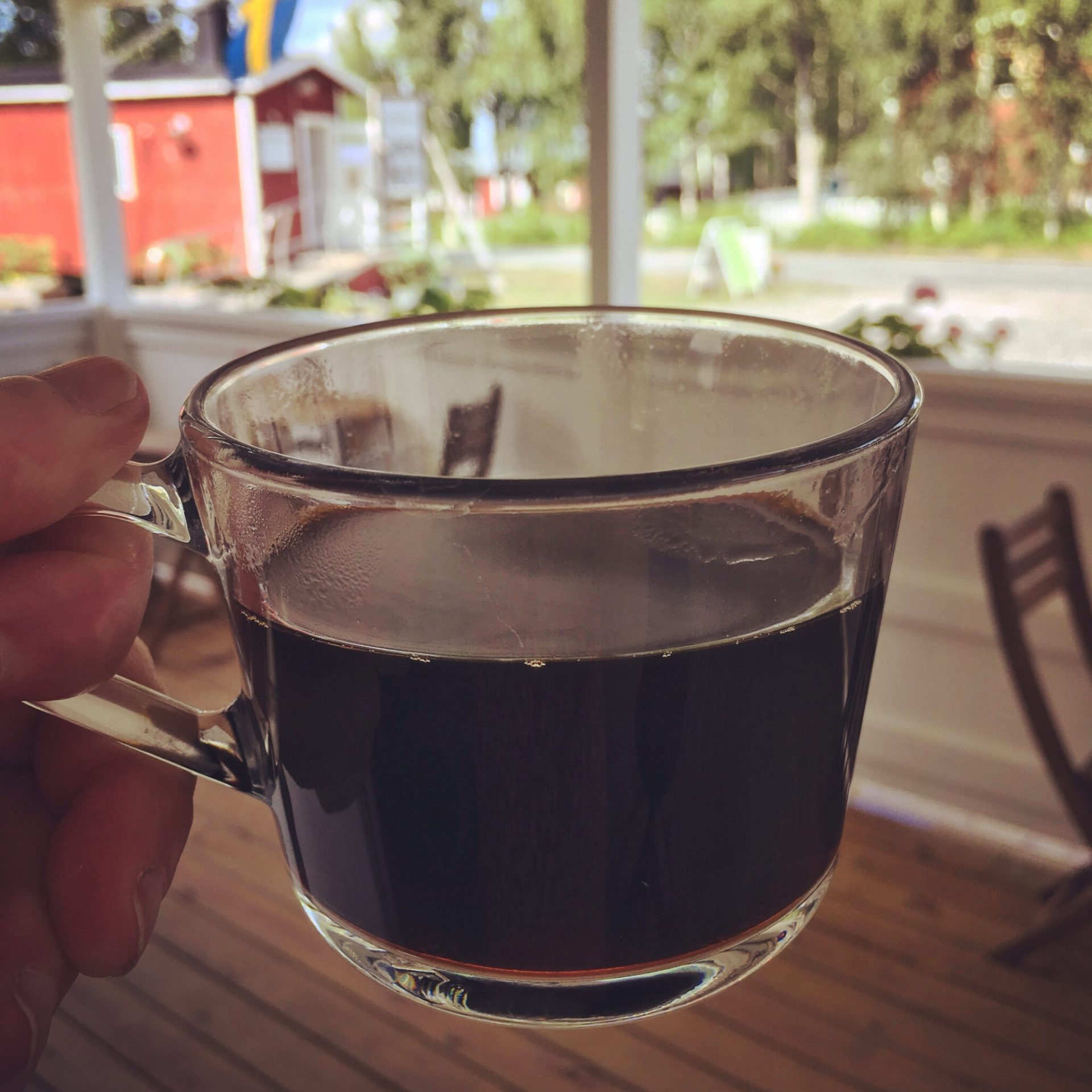 Kaffe på Fiket i Viken Breviksgården